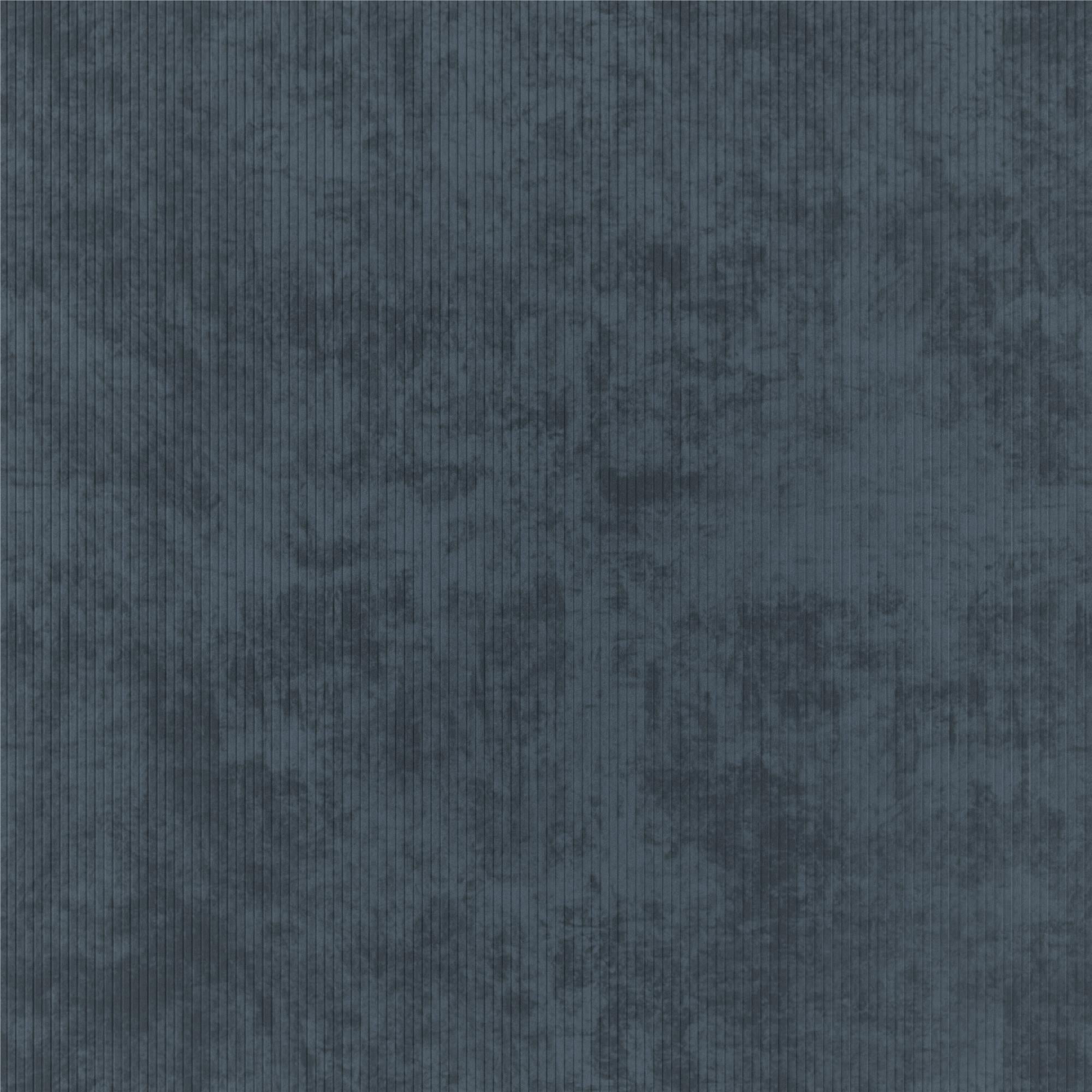 DHP Myla Armless Futon Sofa Bed - Blue - 3-Seater