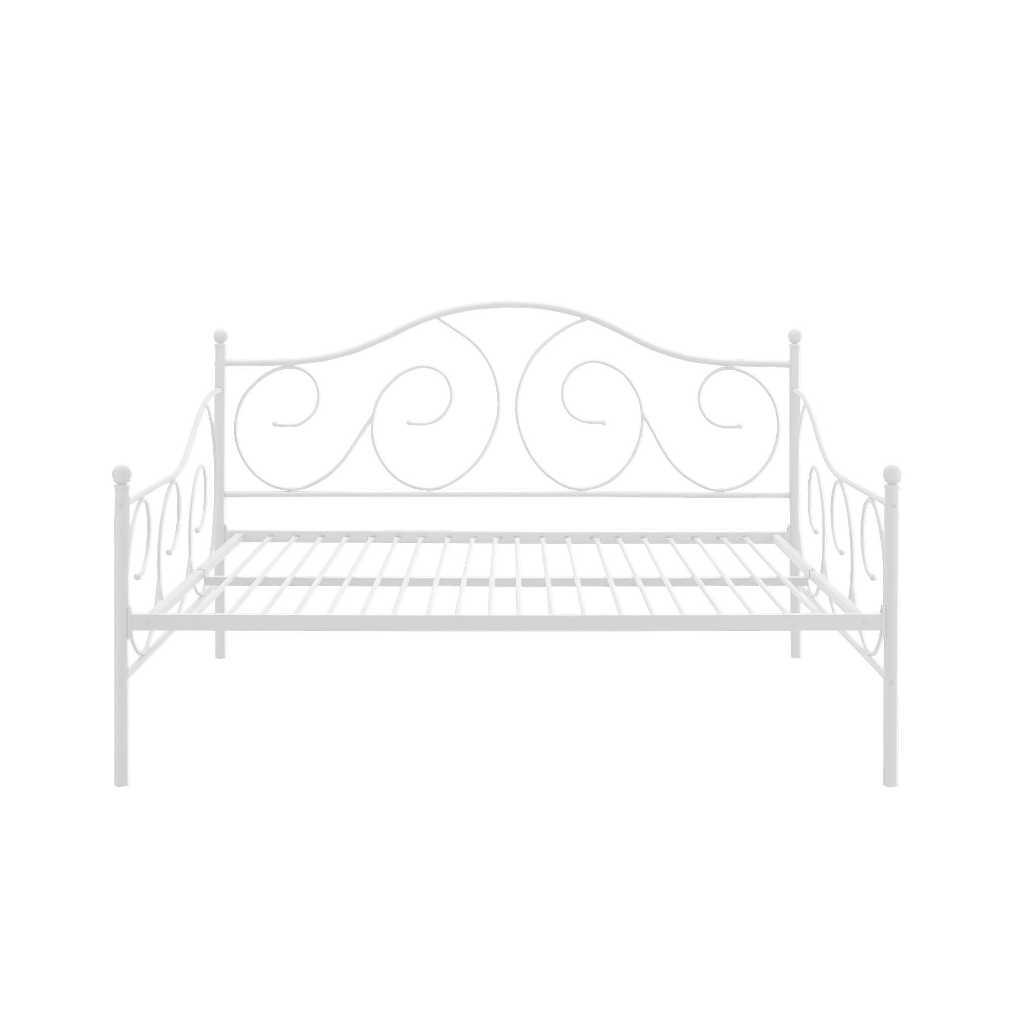 DHP Victoria Metal Daybed - White - Full