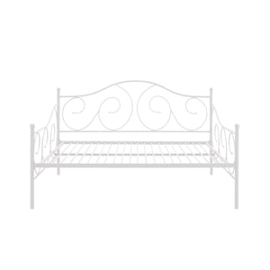 DHP Victoria Metal Daybed - White - Full