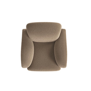 Mr. Kate Primrose Upholstered Accent Chair - Brown - 1-Seater
