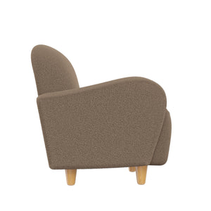 Mr. Kate Primrose Upholstered Accent Chair - Brown - 1-Seater