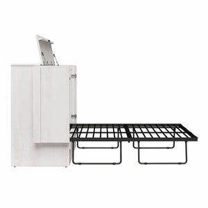 Signature Sleep Paramount Tri-Fold Cabinet Bed - Ivory Oak - Queen