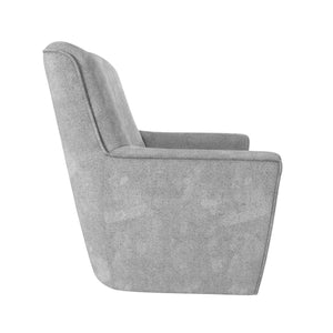DHP Binx Swivel Accent Chair - Gray - 1-Seater