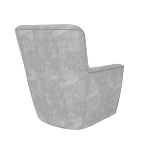 DHP Binx Swivel Accent Chair - Gray - 1-Seater