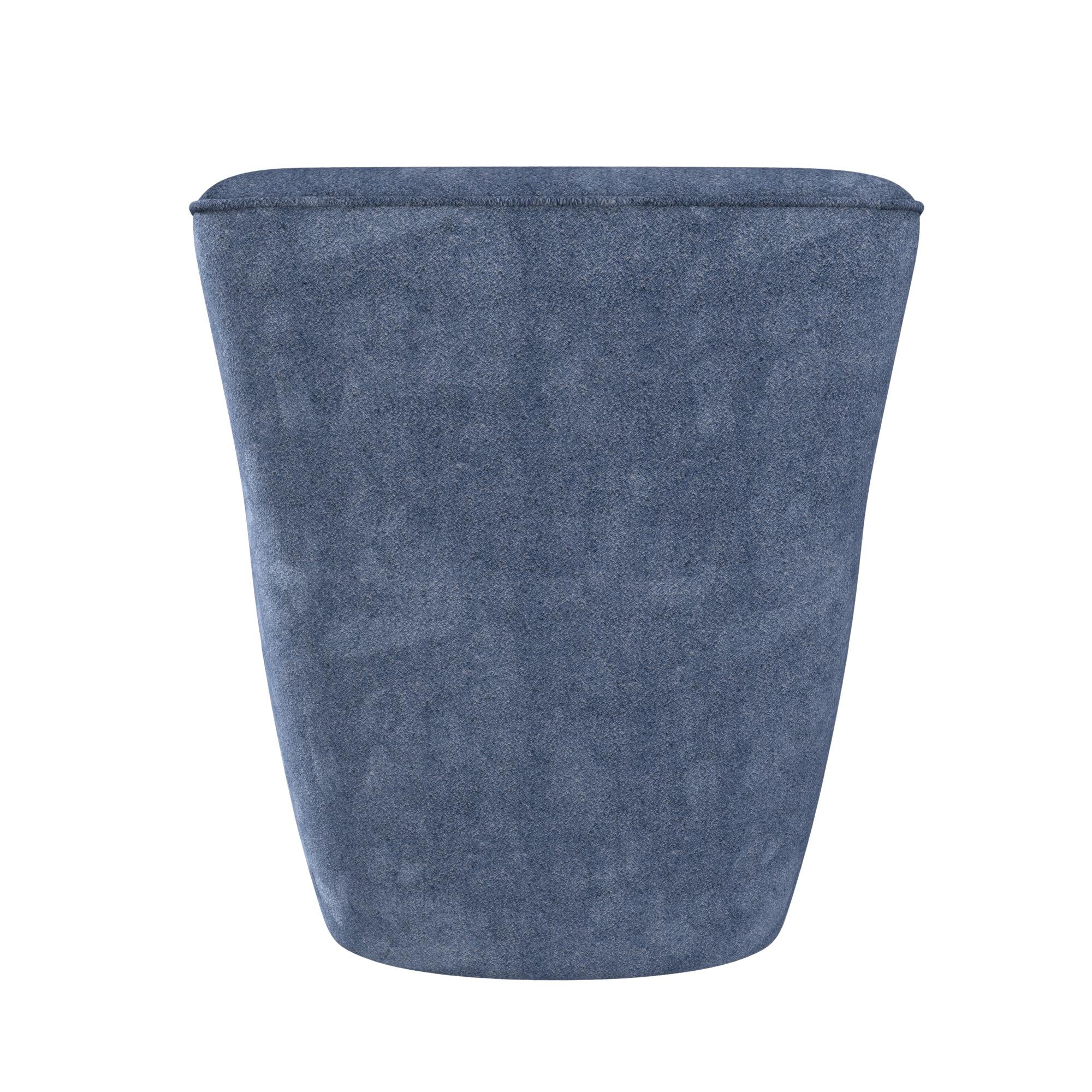 DHP Binx Swivel Accent Chair - Navy - 1-Seater