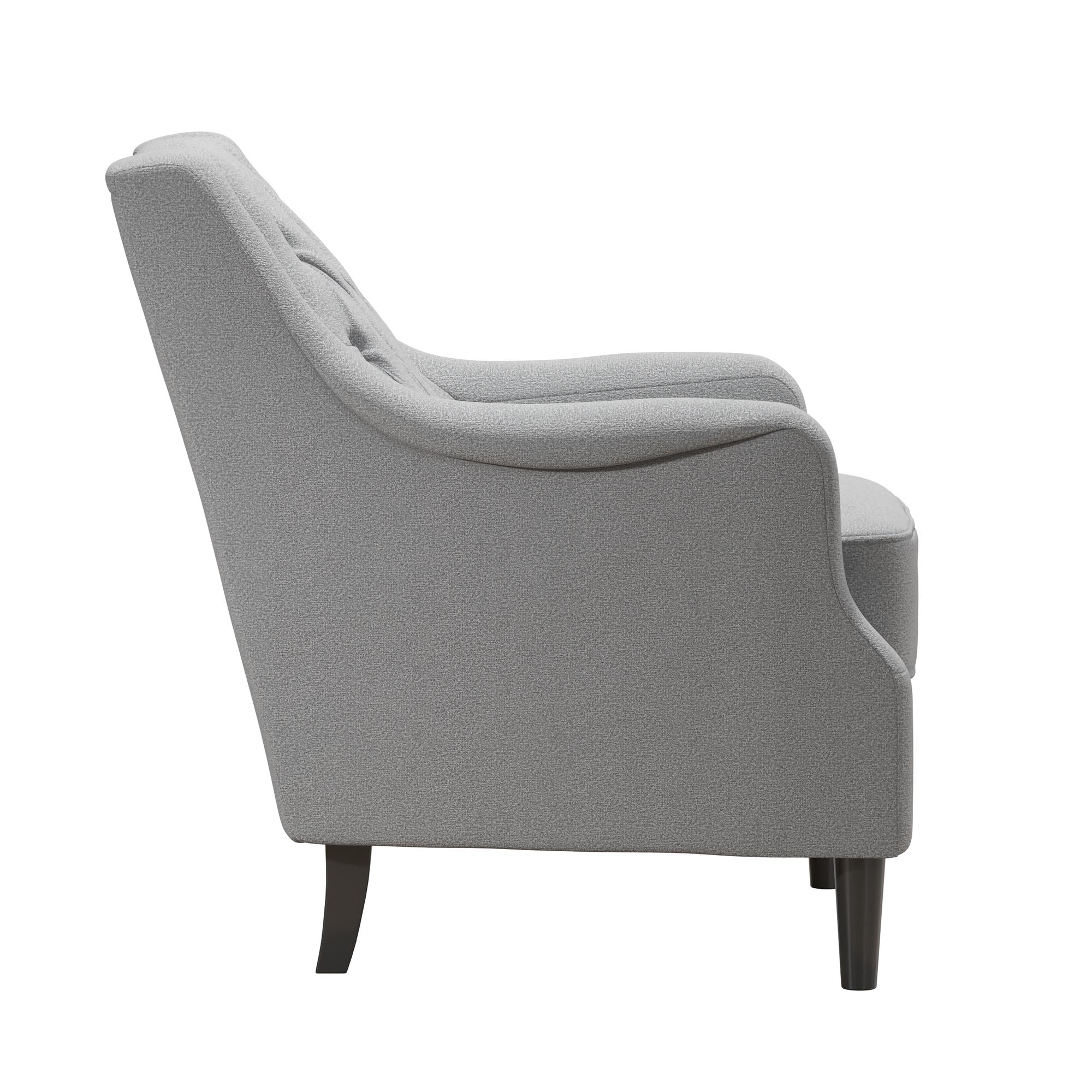 DHP Lannon Accent Chair - Light Gray - 1-Seater