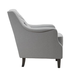 DHP Lannon Accent Chair - Light Gray - 1-Seater
