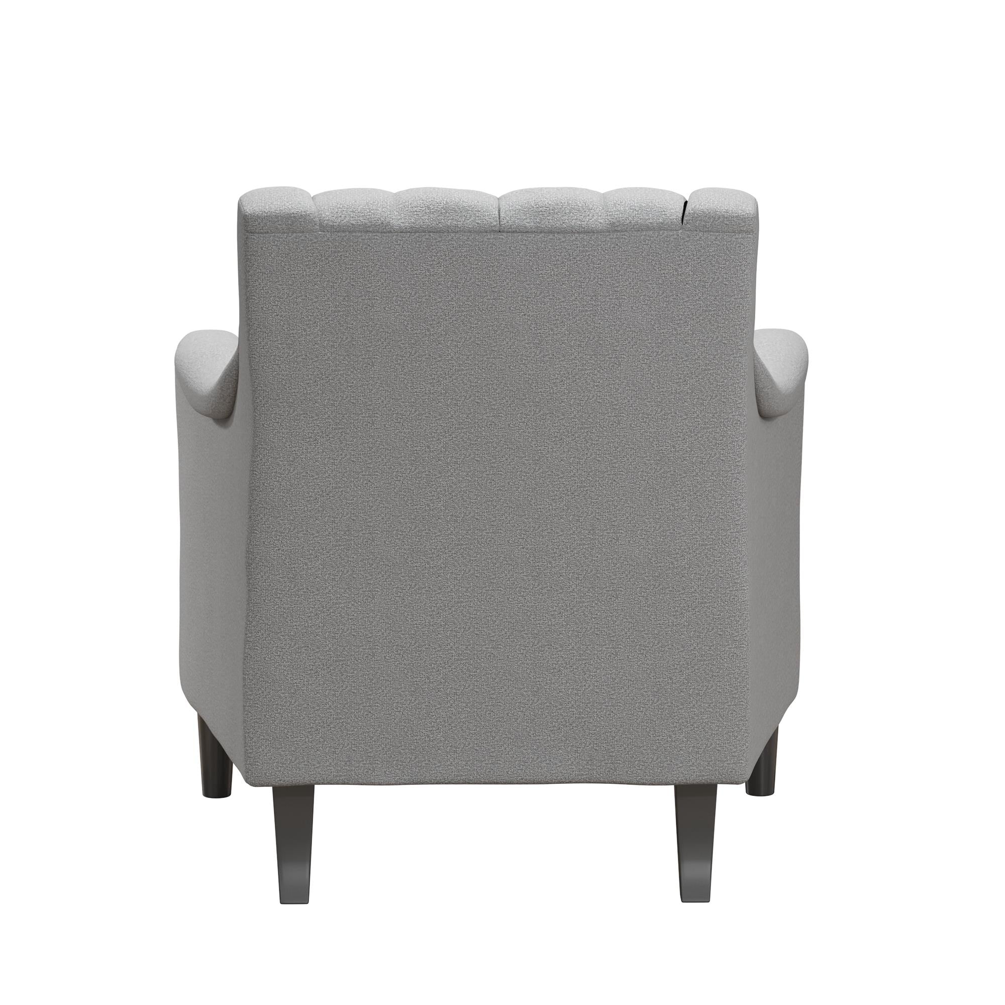 DHP Lannon Accent Chair - Light Gray - 1-Seater