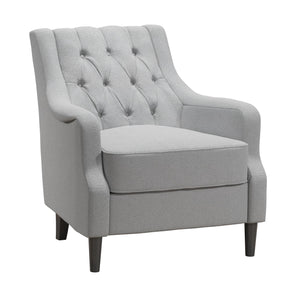 DHP Lannon Accent Chair - Light Gray - 1-Seater