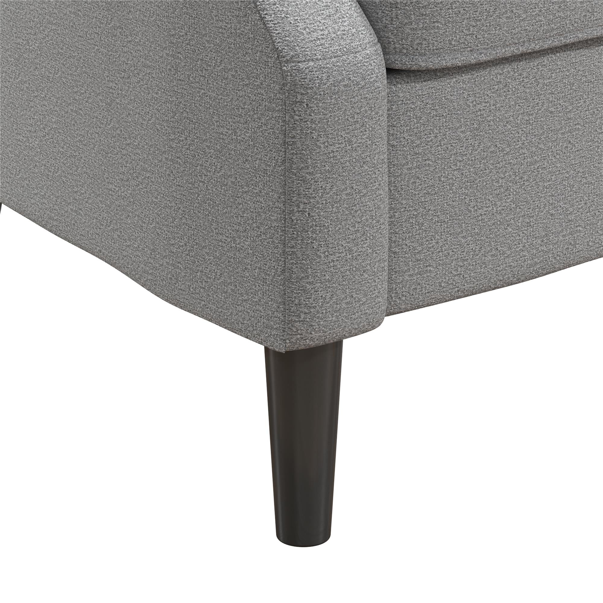DHP Lannon Accent Chair - Light Gray - 1-Seater