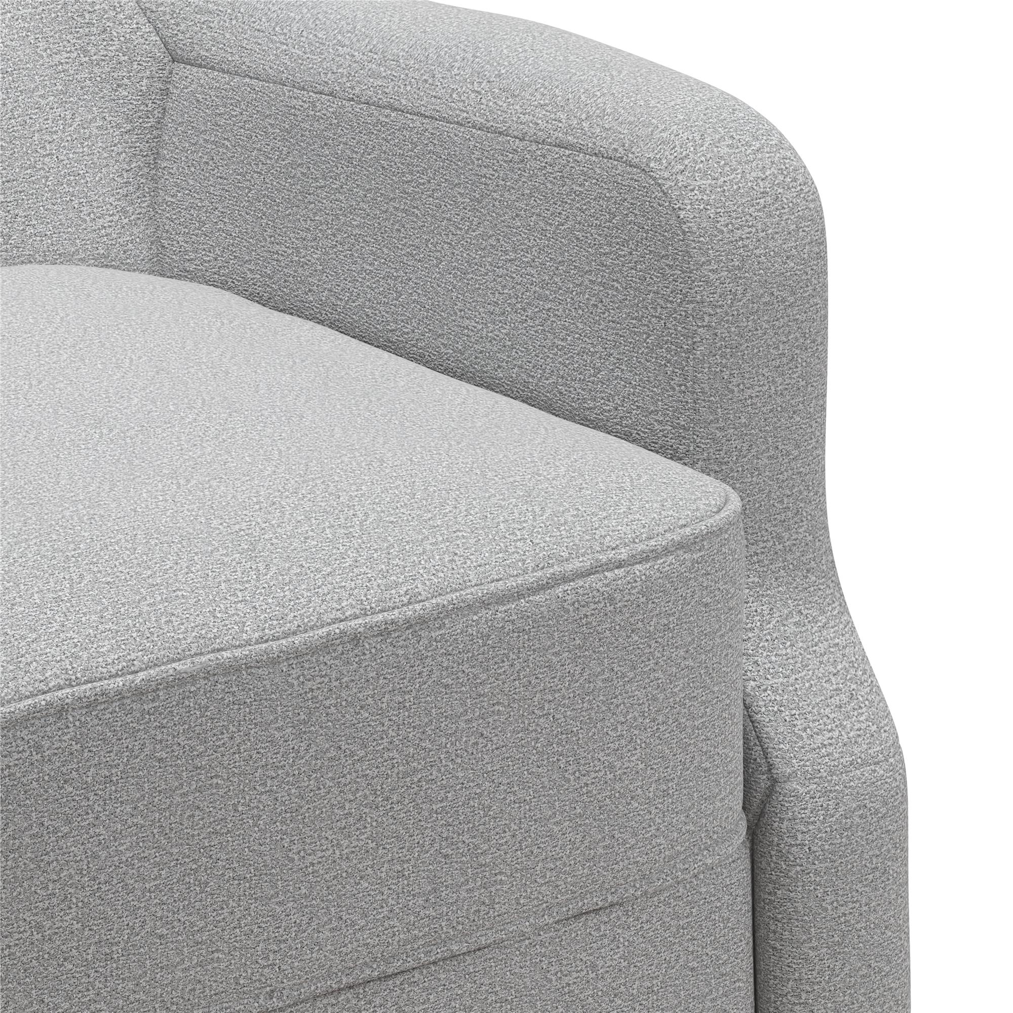 DHP Lannon Accent Chair - Light Gray - 1-Seater