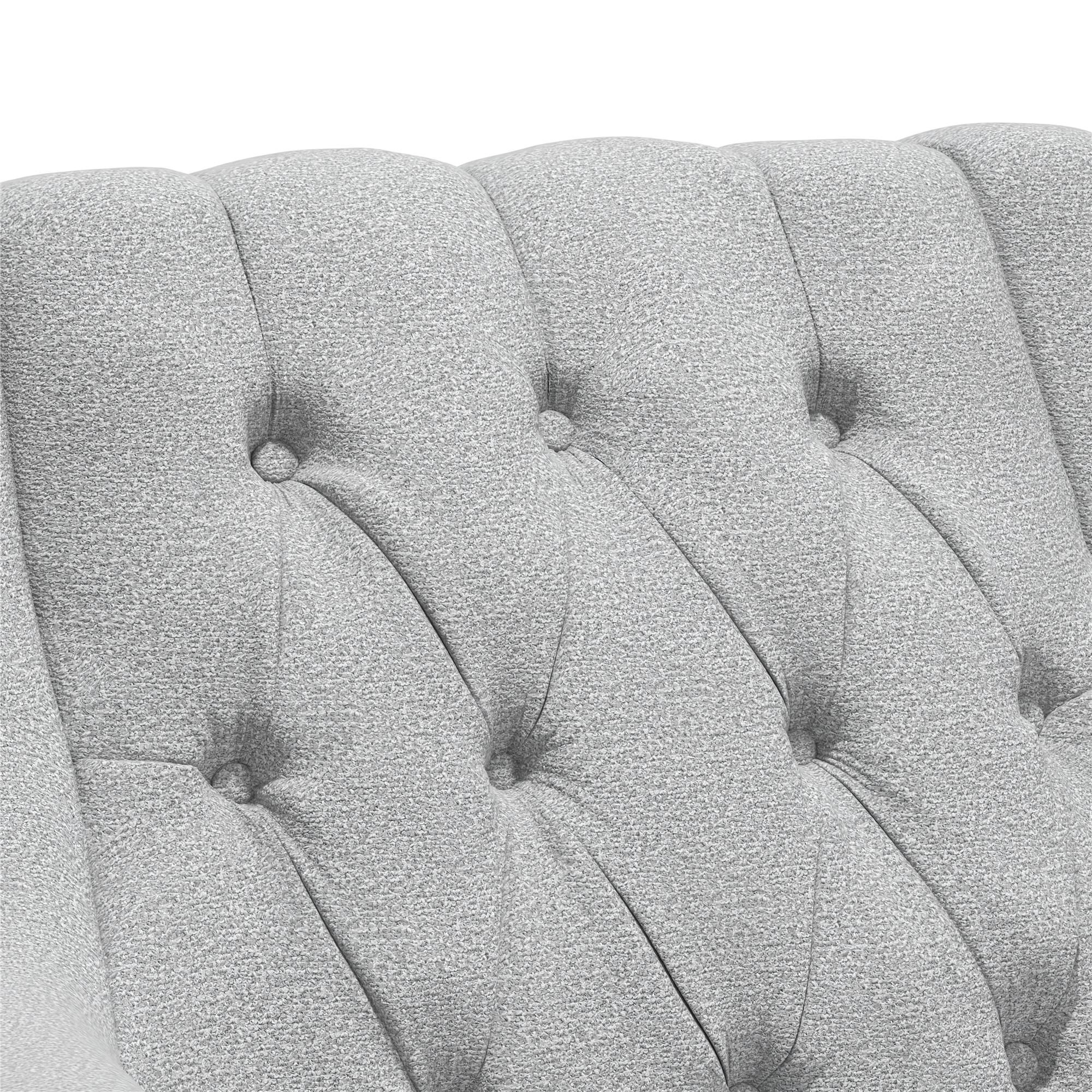 DHP Lannon Accent Chair - Light Gray - 1-Seater