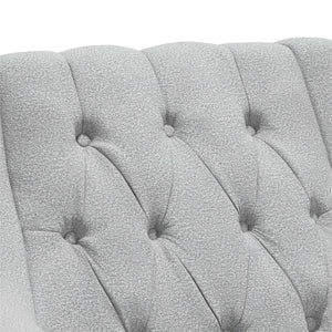 DHP Lannon Accent Chair - Light Gray - 1-Seater