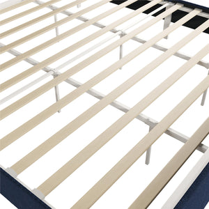 Novogratz Tallulah Upholstered Bed - Navy - King