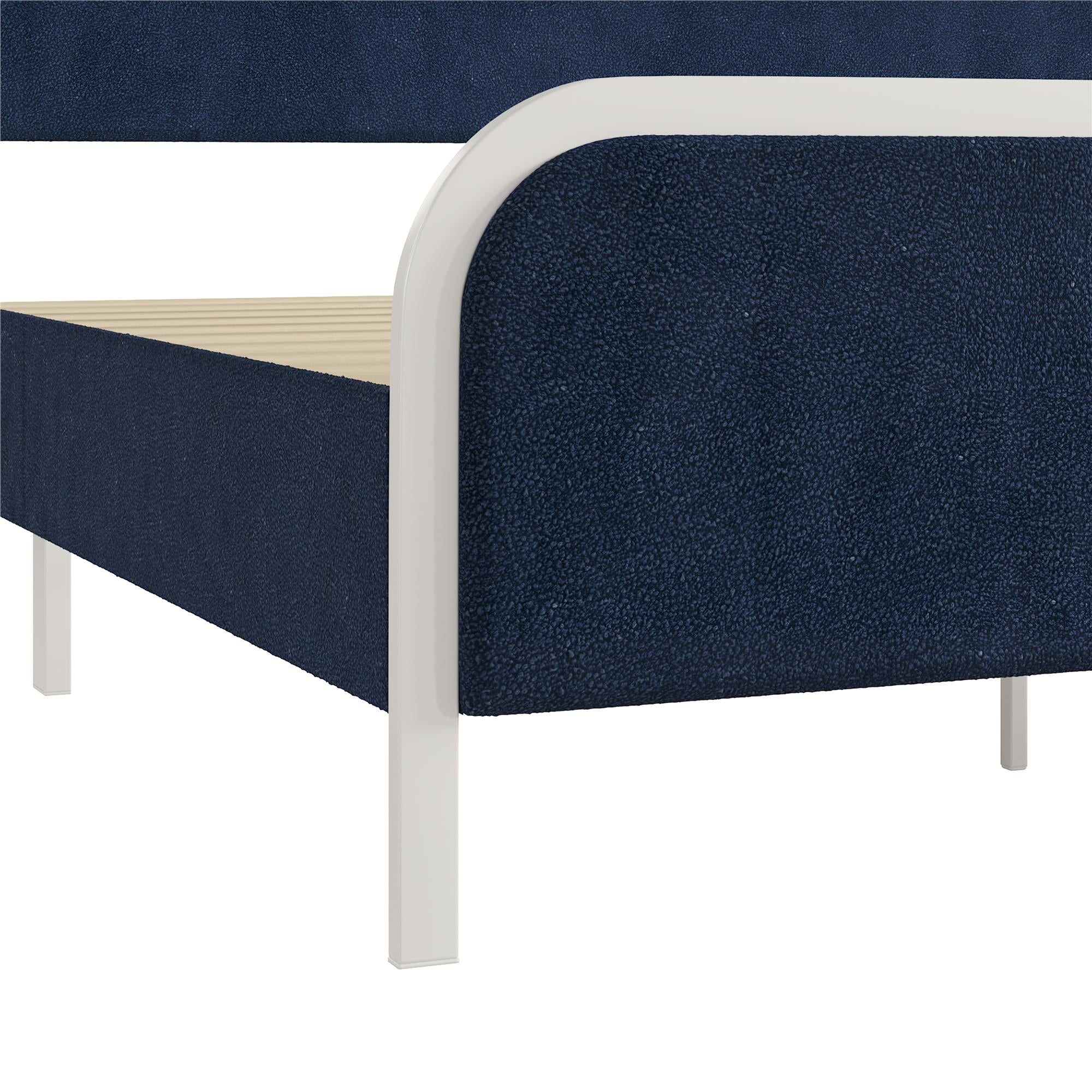 Novogratz Tallulah Upholstered Bed - Navy - King