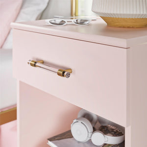 Monarch Hill Clementine Nightstand, Pale Pink - Pale Dogwood