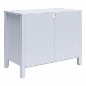 Novogratz Her Majesty 2-Drawer Nightstand, Powder Blue - Powder Blue