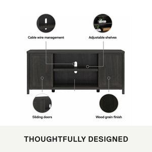 Ameriwood Home Uniluxe TV Console for 65" TVs - Espresso
