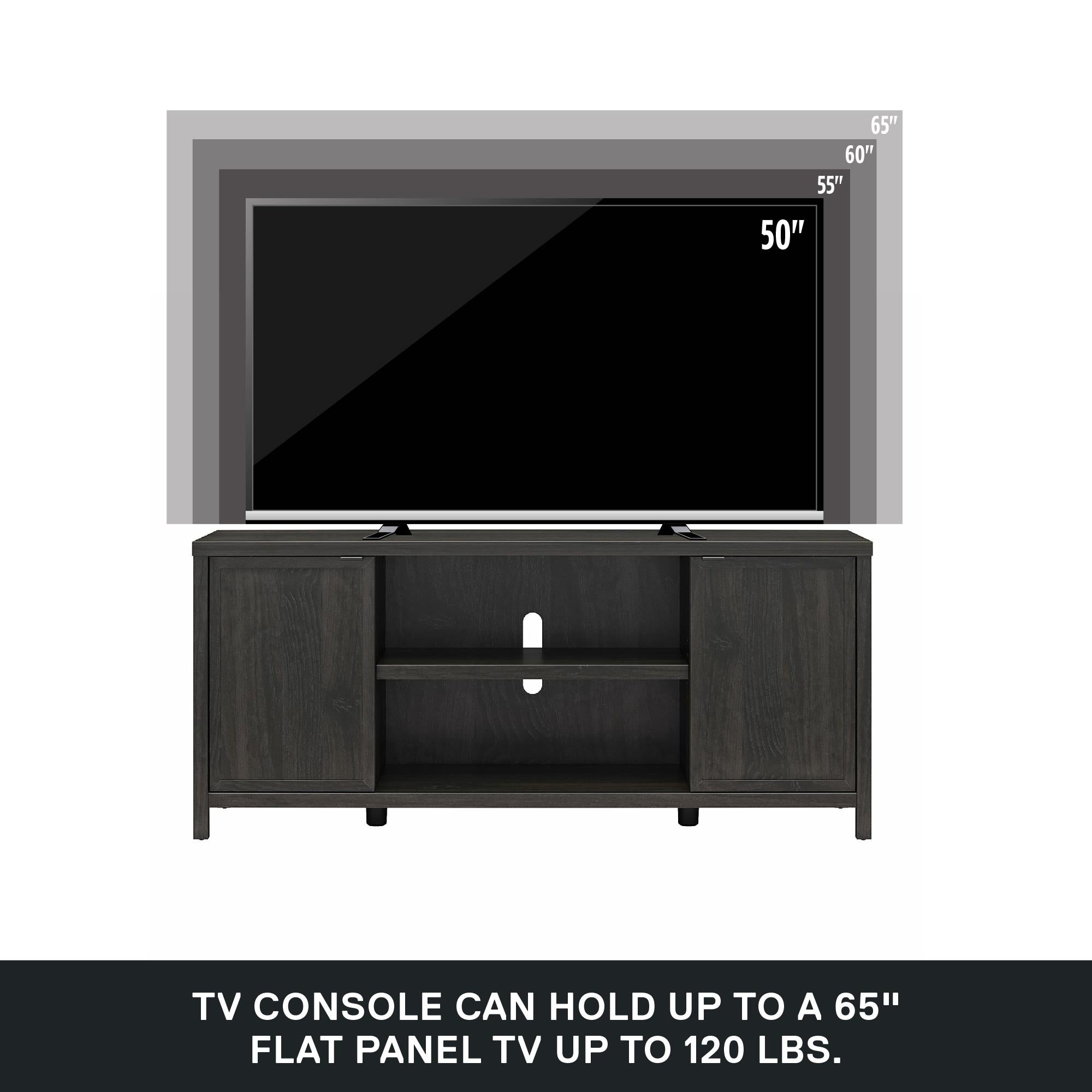 Ameriwood Home Uniluxe TV Console for 65" TVs - Espresso