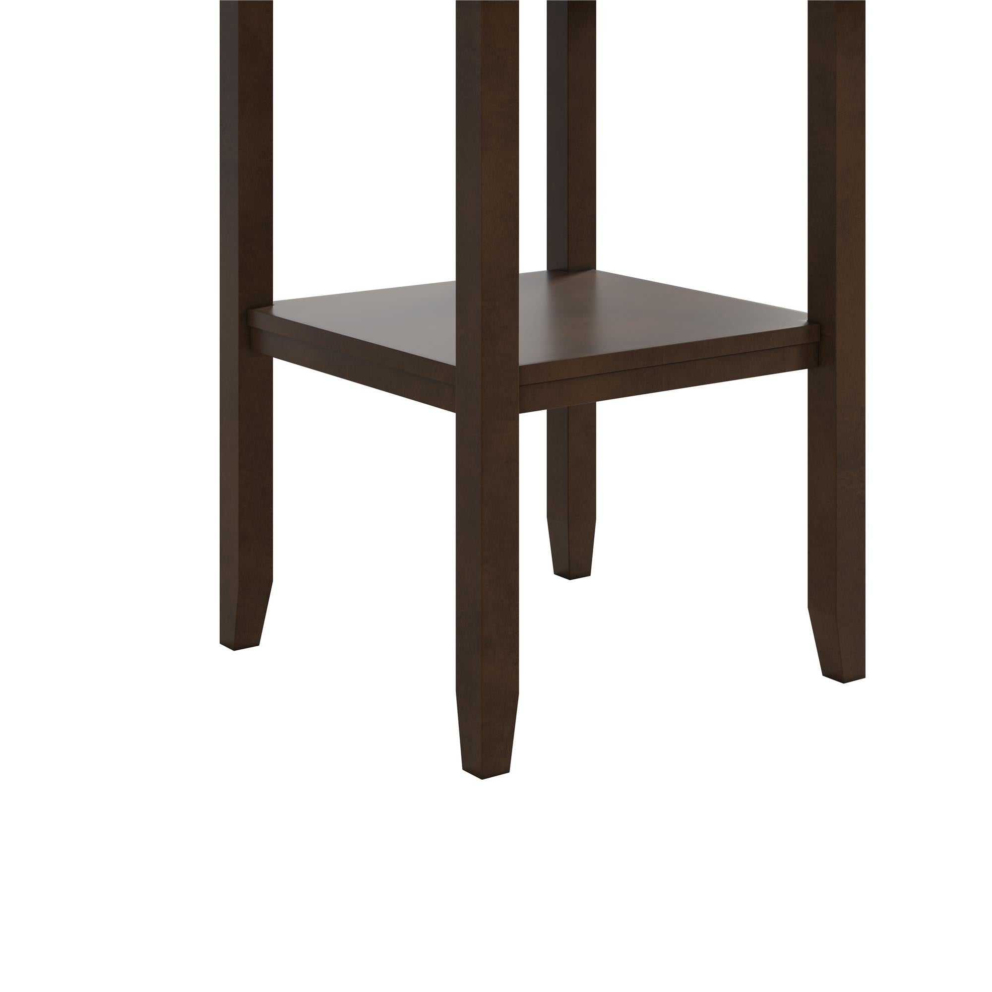 DHP Jerrie 5-Piece Counter Height Dining Set - Espresso