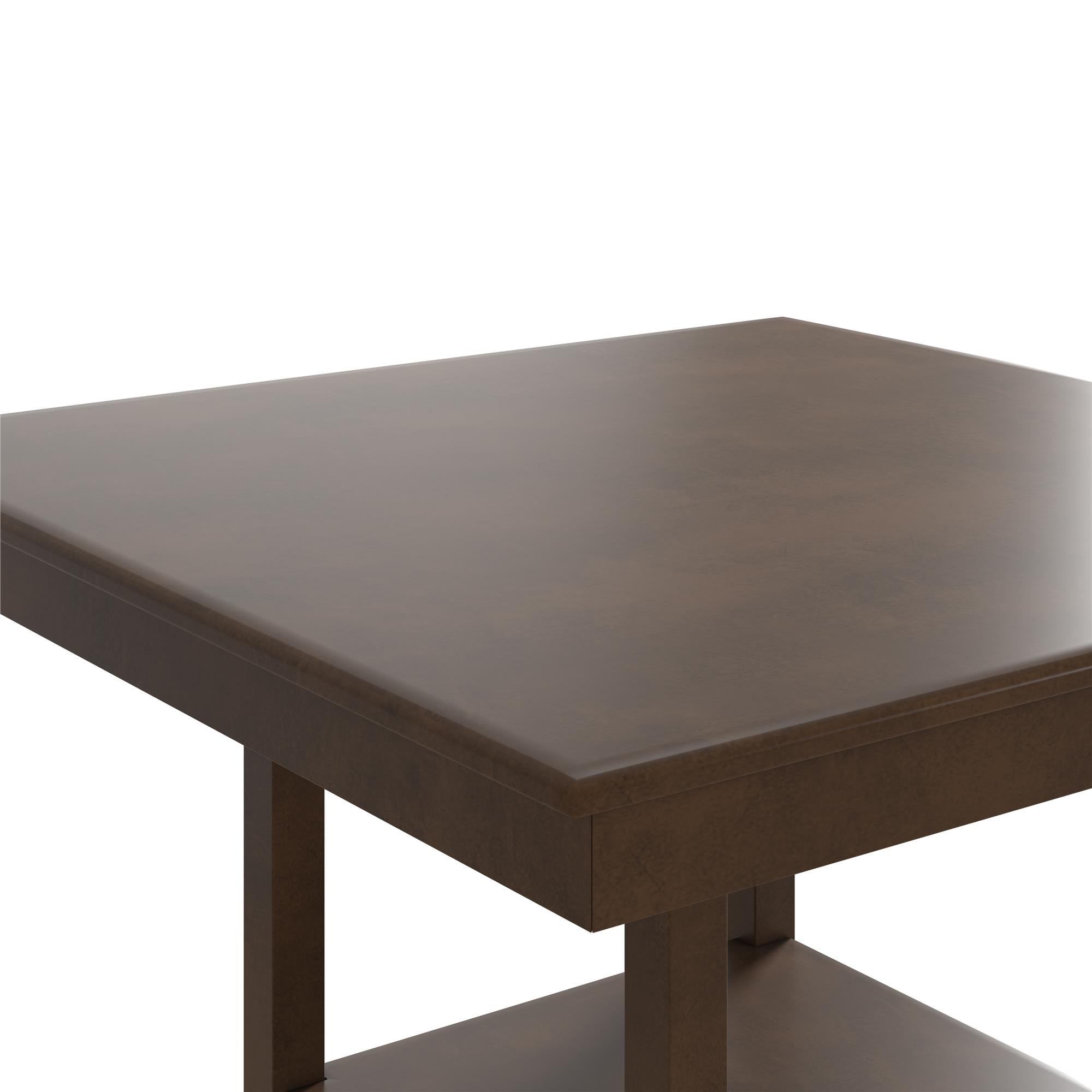 DHP Jerrie 5-Piece Counter Height Dining Set - Espresso