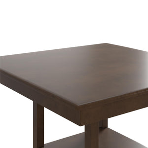 DHP Jerrie 5-Piece Counter Height Dining Set - Espresso