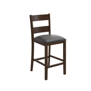 DHP Jerrie 5-Piece Counter Height Dining Set - Espresso