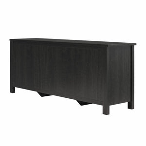 Ameriwood Home Farmington Easy Assembly 60" TV Stand - Black Oak