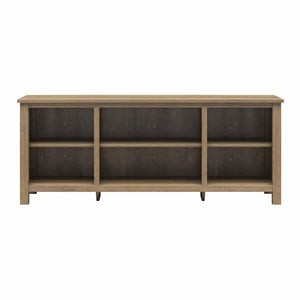 Ameriwood Home Farmington Easy Assembly 60" TV Stand - Rustic Oak
