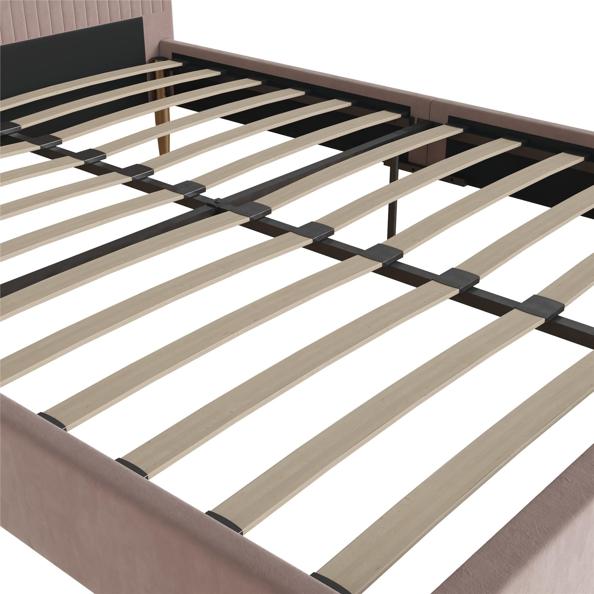 Mr. Kate Daphne Upholstered Bed - Blush - Full