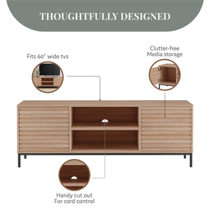 Ren Home Jarrel TV Board - Natural