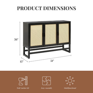 Ren Home Talo Sideboard - Espresso