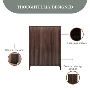 Ren Home Jarrel Highboard - Walnut