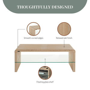 Ren Home Maja Coffee Table - Natural Oak