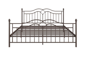 DHP Tokyo Metal Bed Frame - Bronze - King