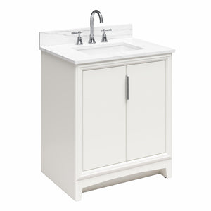 RealRooms Hannson 30" Bathroom Vanity with Sink - White - 30"