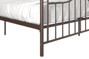 DHP Tokyo Metal Bed Frame - Bronze - King