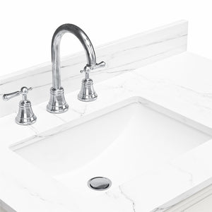 RealRooms Hannson 36" Bathroom Vanity with Sink - White - 36"