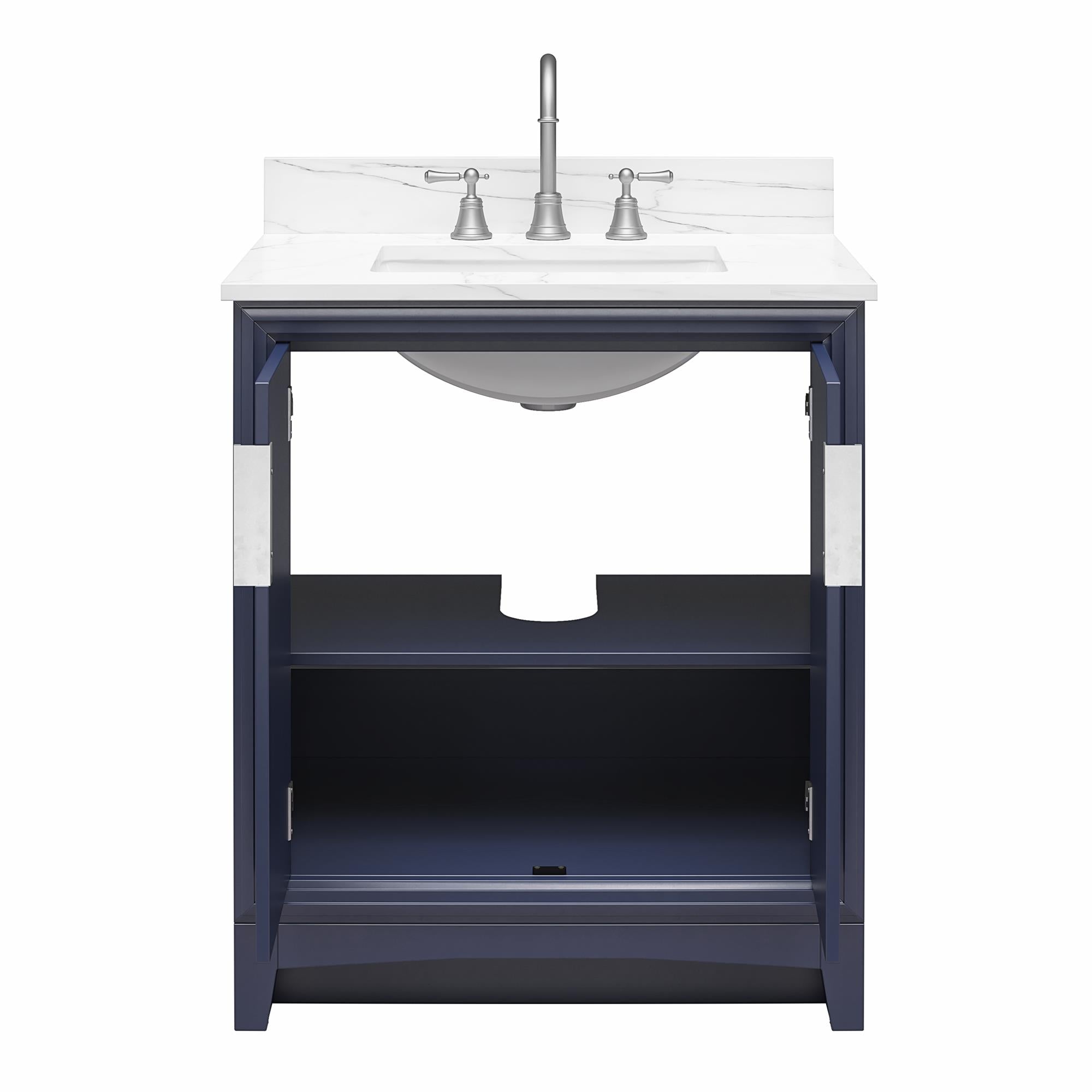 RealRooms Hannson 30" Bathroom Vanity with Sink - French Blue - 30"