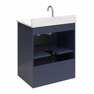 RealRooms Hannson 30" Bathroom Vanity with Sink - French Blue - 30"