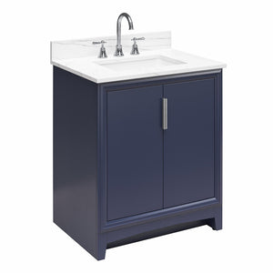 RealRooms Hannson 30" Bathroom Vanity with Sink - French Blue - 30"