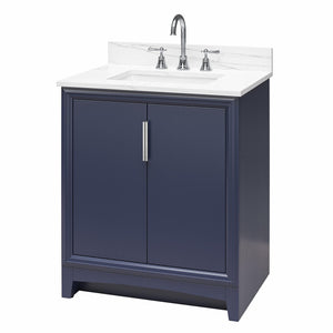RealRooms Hannson 30" Bathroom Vanity with Sink - French Blue - 30"