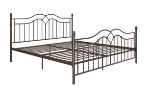 DHP Tokyo Metal Bed Frame - Bronze - King