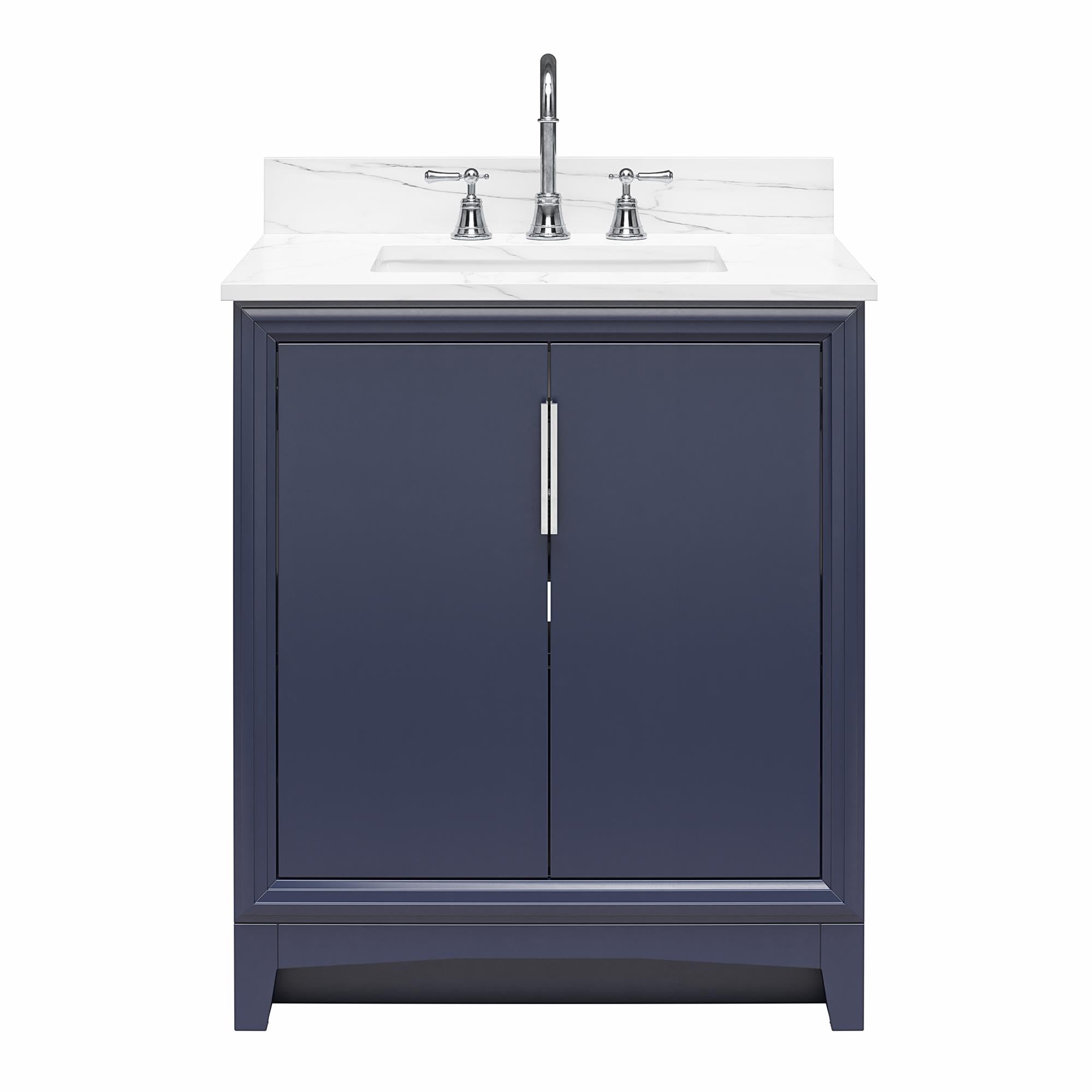 RealRooms Hannson 30" Bathroom Vanity with Sink - French Blue - 30"
