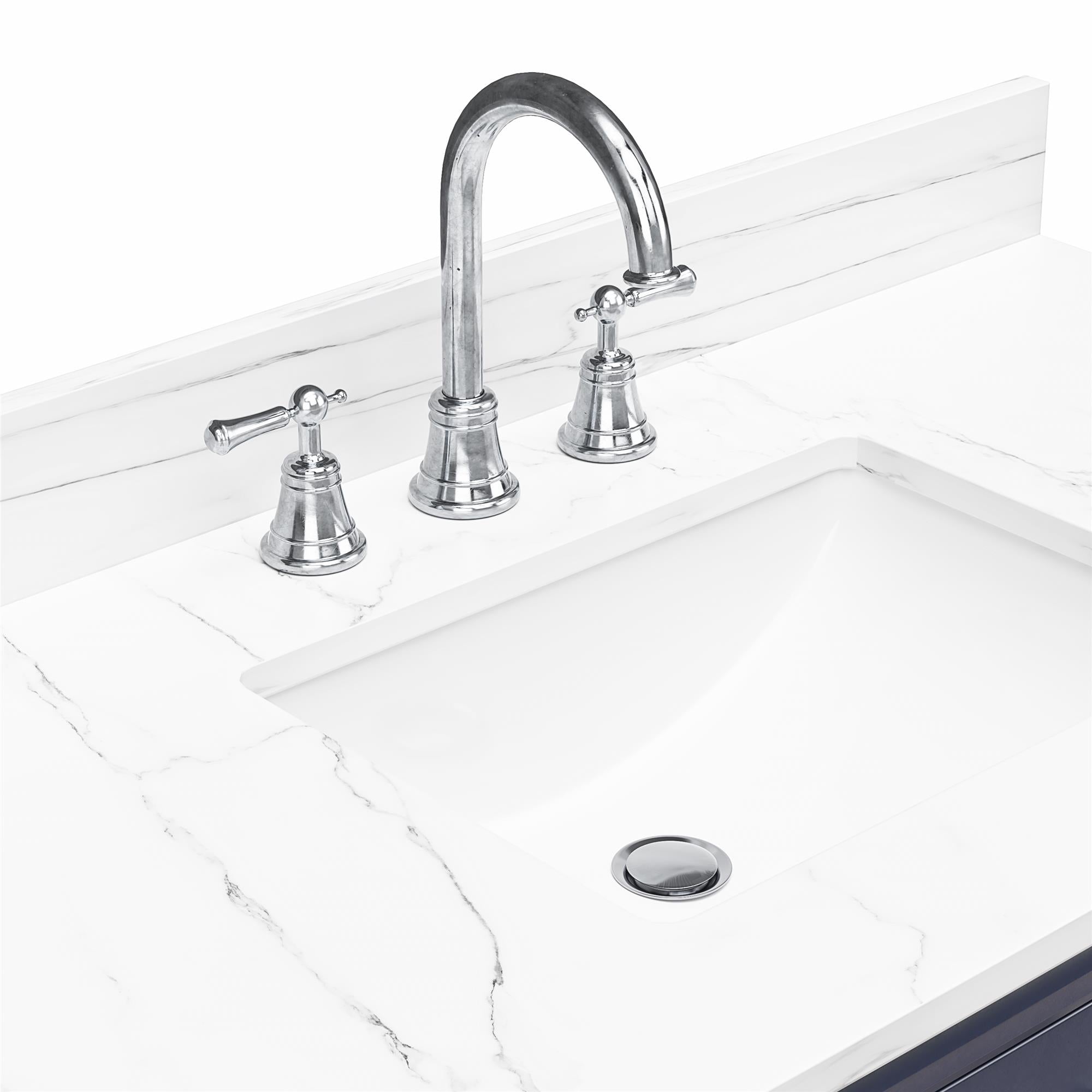 RealRooms Hannson 42" Bathroom Vanity with Sink - French Blue - 42"