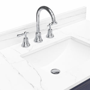 RealRooms Hannson 42" Bathroom Vanity with Sink - French Blue - 42"