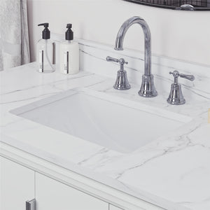 RealRooms Hannson 42" Bathroom Vanity with Sink - White - 42"