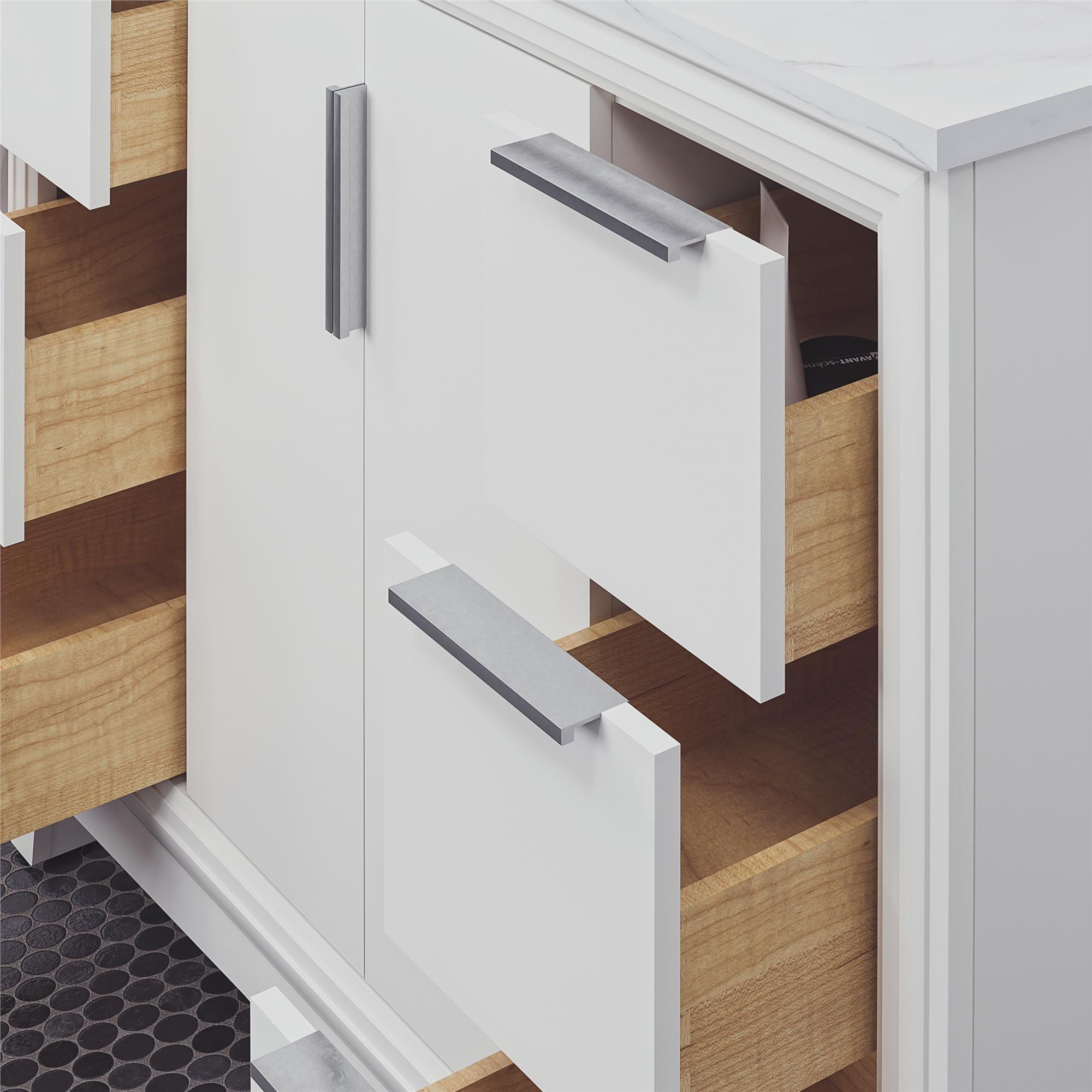 RealRooms Hannson 42" Bathroom Vanity with Sink - White - 42"