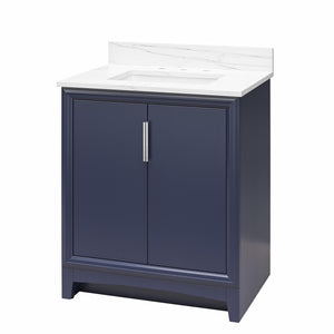 RealRooms Hannson 30" Bathroom Vanity with Sink - French Blue - 30"