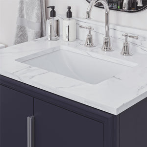 RealRooms Hannson 30" Bathroom Vanity with Sink - French Blue - 30"